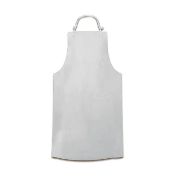 MANDIL DE PVC BLANCO 0.20MM
