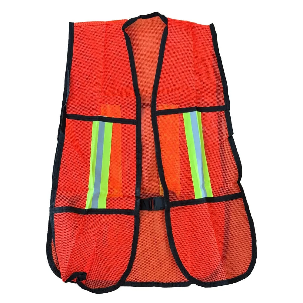 CHALECO FLUOR NARANJA C/REFLE